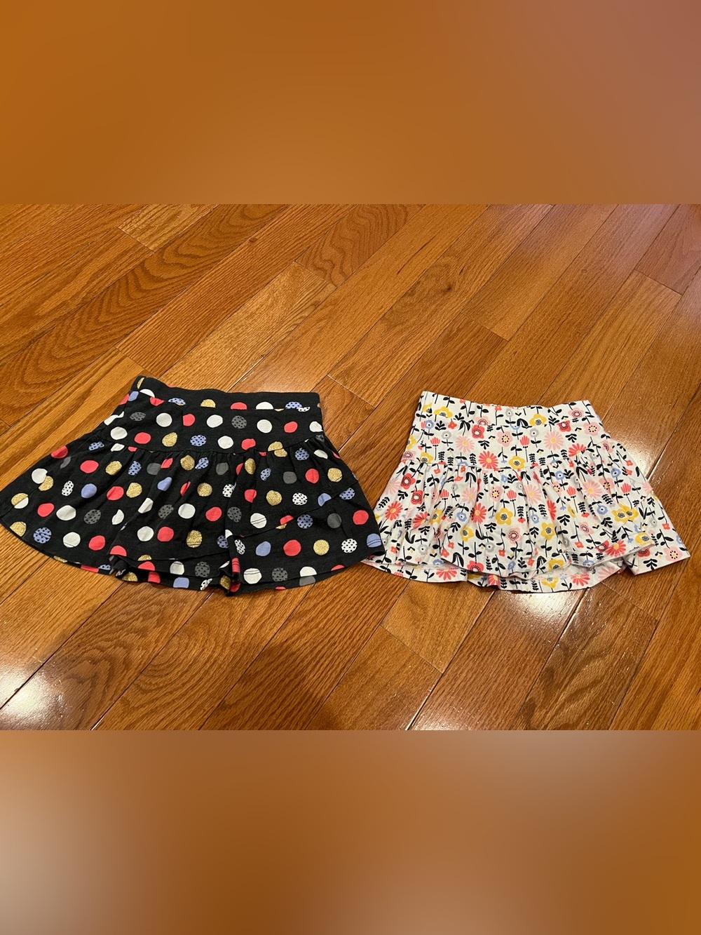 Girls Kids JUMPING BEANS Skort Skirt Set of 2 Size 4T